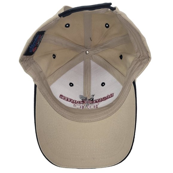 Pheasants Forever Rooster Booster Hat Outdoor Hunting Dad Cap Khaki Beige OSFM - Picture 4 of 6